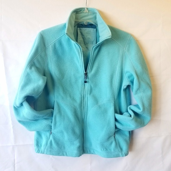 L.L. Bean Jackets & Blazers - 3/$25 LL Bean Blue Fleece Zip Up Sweater Jacket